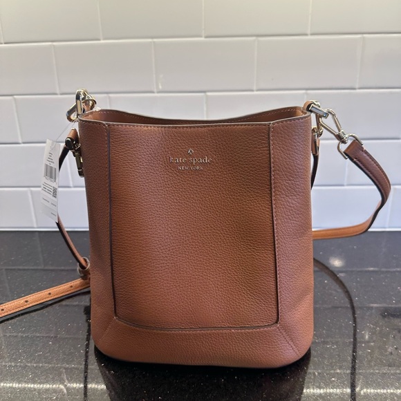 Kate Spade medium bucket bag Gingerbread new with tags - Picture 7 of 8